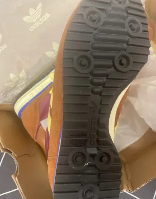 Zapatillas tipo Adidas SL72 Marrón/Morado Nuevas,a