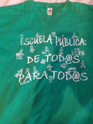 Camiseta Fruit of the Loom Escuela Pública