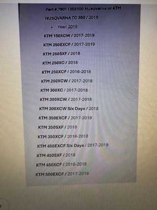 Caja de Batería KTM 79011055100 Nueva