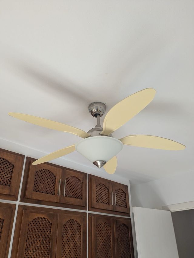 Ventilatore da soffitto e lampada design