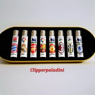 Set 8 Accendini Clipper Ottavi di Champion
