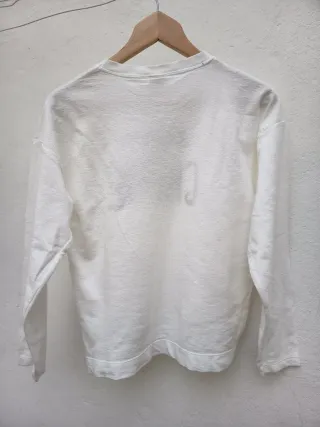 Sudadera Bonjour Cherie Blanca, niña 13-14 años