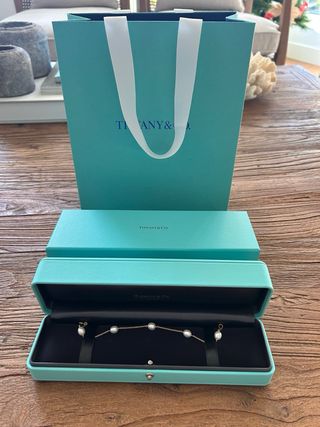 Pulsera Tiffany&Co. Perlas Oro