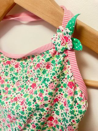 Bañador niña flores 9/10 años