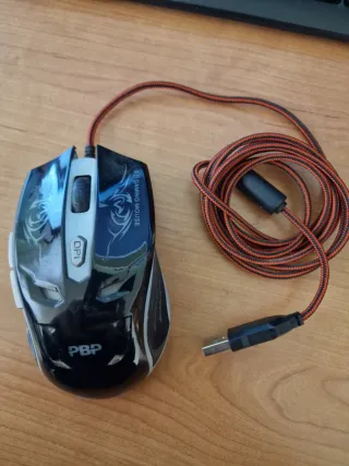 Ratón Gaming PBP con luces