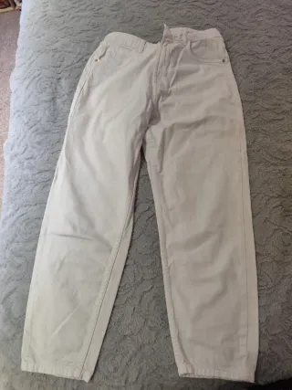 Vaqueros Blancos Talla 40