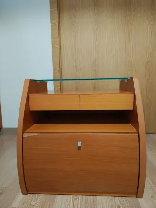 Mueble Buró 5 Cajones Madera