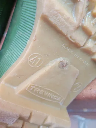 Botas de agua verdes