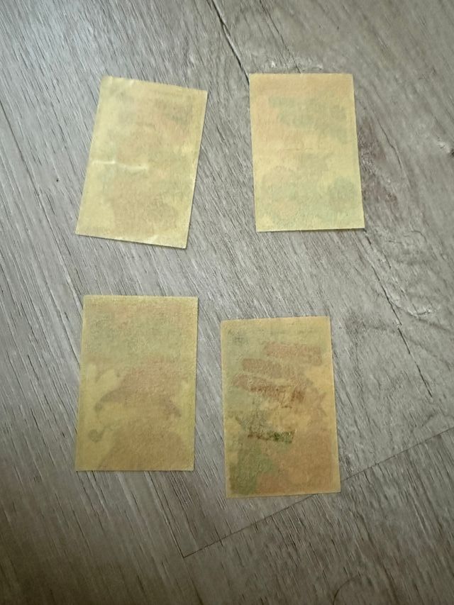 4 Cromos Sherlock Holmes Chicle