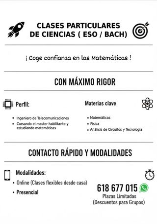 Clases Particulares de Ciencias