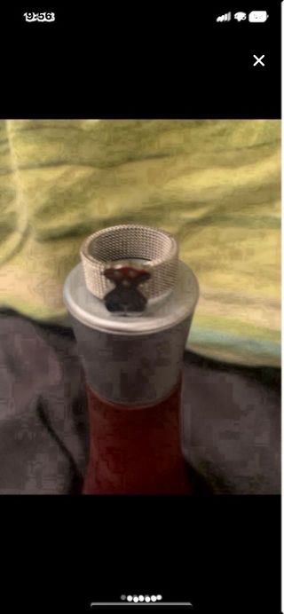 Anillo parecido a Tous  Acero Plateado