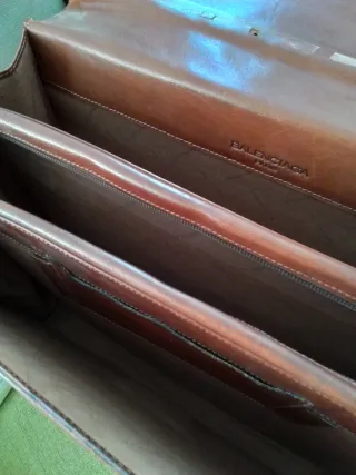 Maletín ejecutivo piel marrón