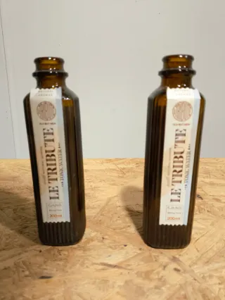 2 Bottiglie Tonica Le Tribute Vuote da Collezione
