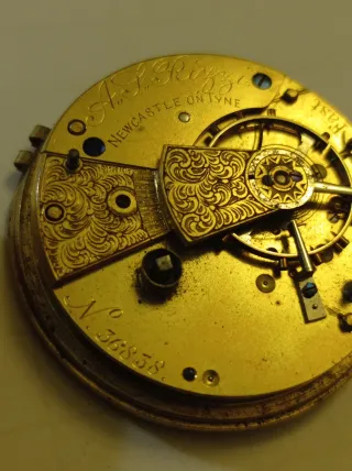 Orologio da tasca antico Newcastle on Tyne