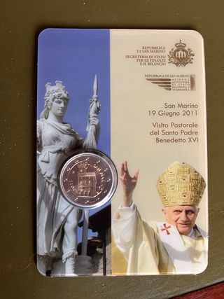 San Marino 2 Euro Blister 2011