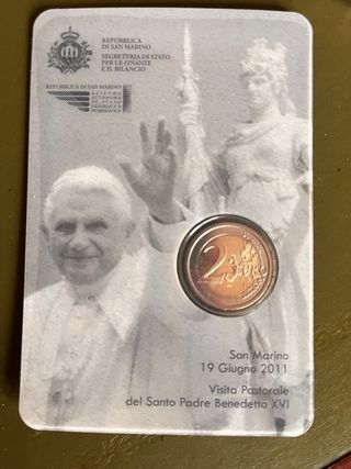 San Marino 2 Euro Blister 2011