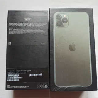 Scatola iPhone 11 Pro Max Verde Notte 512GB