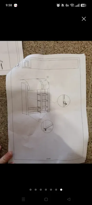 Armario de tela JYSK negro