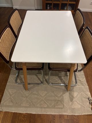 Mesa Nórdica Blanca