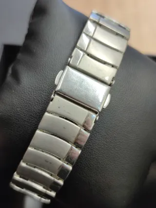 Reloj Gesidun Cuarzo Plata Negro