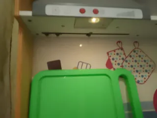 Cocina de juguete de madera