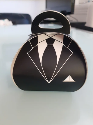 Scatola portaconfetti sposo