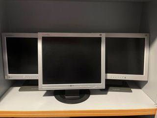 Monitores LG FLATRON (Plata)