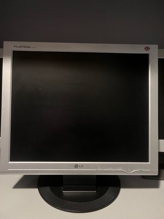 Monitores LG FLATRON (Plata)