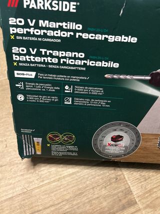 Parkside Martillo Perforador X20V