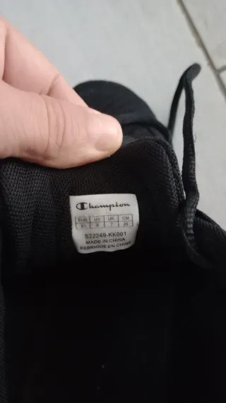 Scarpe da ginnastica Champion nere e bianche