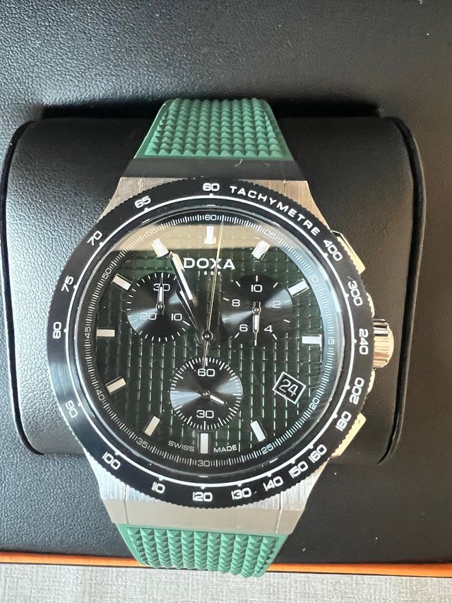 Reloj DOXA D-Sport Cronógrafo Verde