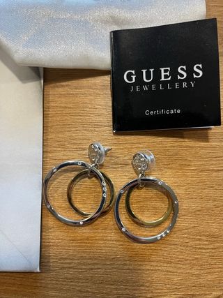 Pendientes Guess Aro Doble