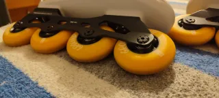 Patines en línea Oxelo talla 42 blancos y negros