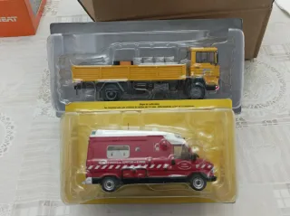 Lote Pegaso 1121 y Peugeot J5 Ambulancia 1:43