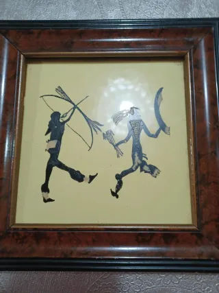 Pareja de azulejos antiguos