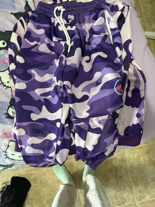 Chándal lila 2 piezas