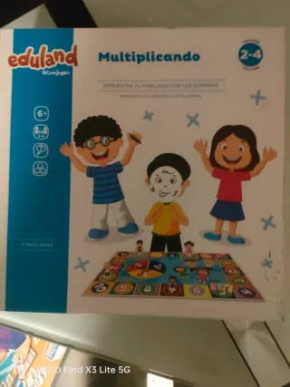 Juego de mesa Multiplicando Eduland