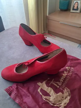 Zapatos de Flamenco Profesionales Tamara
