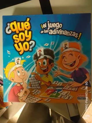 Juego de mesa ¿Qué soy yo? Falomir