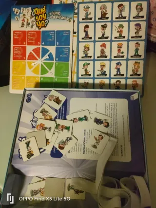 Juego de mesa ¿Qué soy yo? Falomir