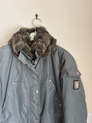 Parka Refrigue Grigia con Pelliccia