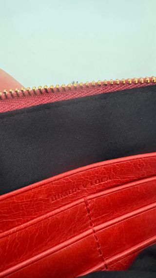 Bolso de mano Bimba y Lola rojo