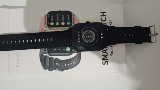 Smartwatch Nerusa Correa Silicona Negra