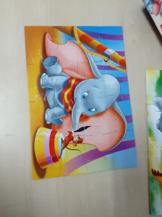 Puzzle Madera Disney Dumbo 2 Puzzles