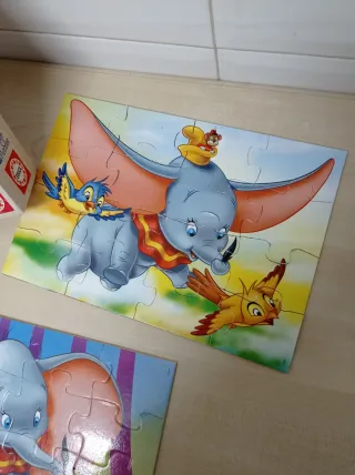 Puzzle Madera Disney Dumbo 2 Puzzles