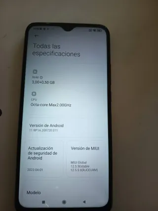 Xiaomi Redmi 9 Negro