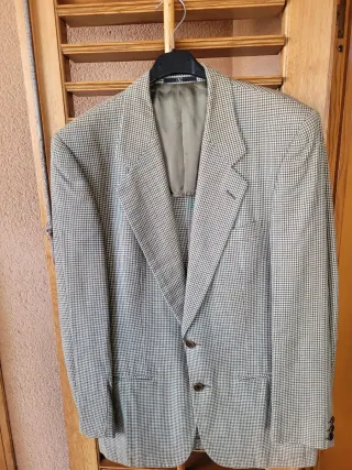 Giacca uomo beige/grigia