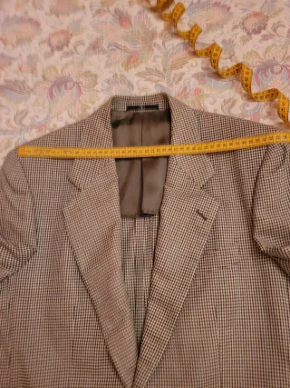 Giacca uomo beige/grigia