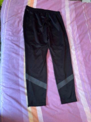 Pantalón Puma AC Milán Negro Rojo
