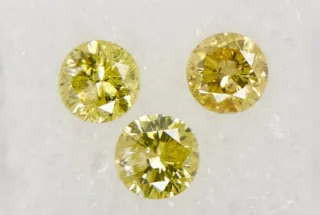 Lote 3 Diamantes Naturales 1.26ct Certificados